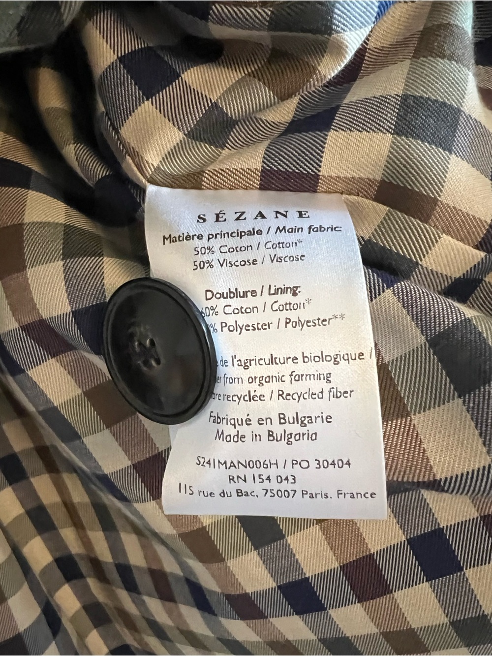 Sezane / Clyde Trench Coat - Picture 6 of 6